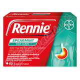 Rennie Spearmint bez cukru 680mg-80mg tbl. mnd. 60