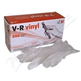 Rukavice vinylov V-R bezpudrov vel. M 200ks