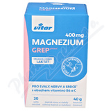 Vitar Magnzium 400mg+vit. B6+vit. C grep 20x2g