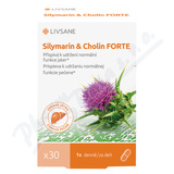 LIVSANE Silymarin&Cholin FORTE tob. 30