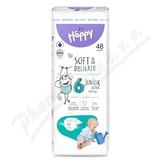 Happy Soft&Delicate 6 dtsk pleny 15+kg 48ks