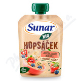 Sunar Hopsek jahoda-bann-borvka-oves BIO 100g