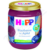 HiPP Jablka s borvkami BIO 4-6m 160g