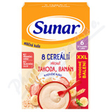 Sunar Mln kae 8 cerel. jahoda-bann 6m+ 340g