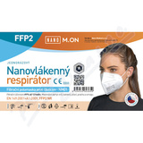 NANO M. ON nanovlkenn respirtor FFP2 bl 1ks